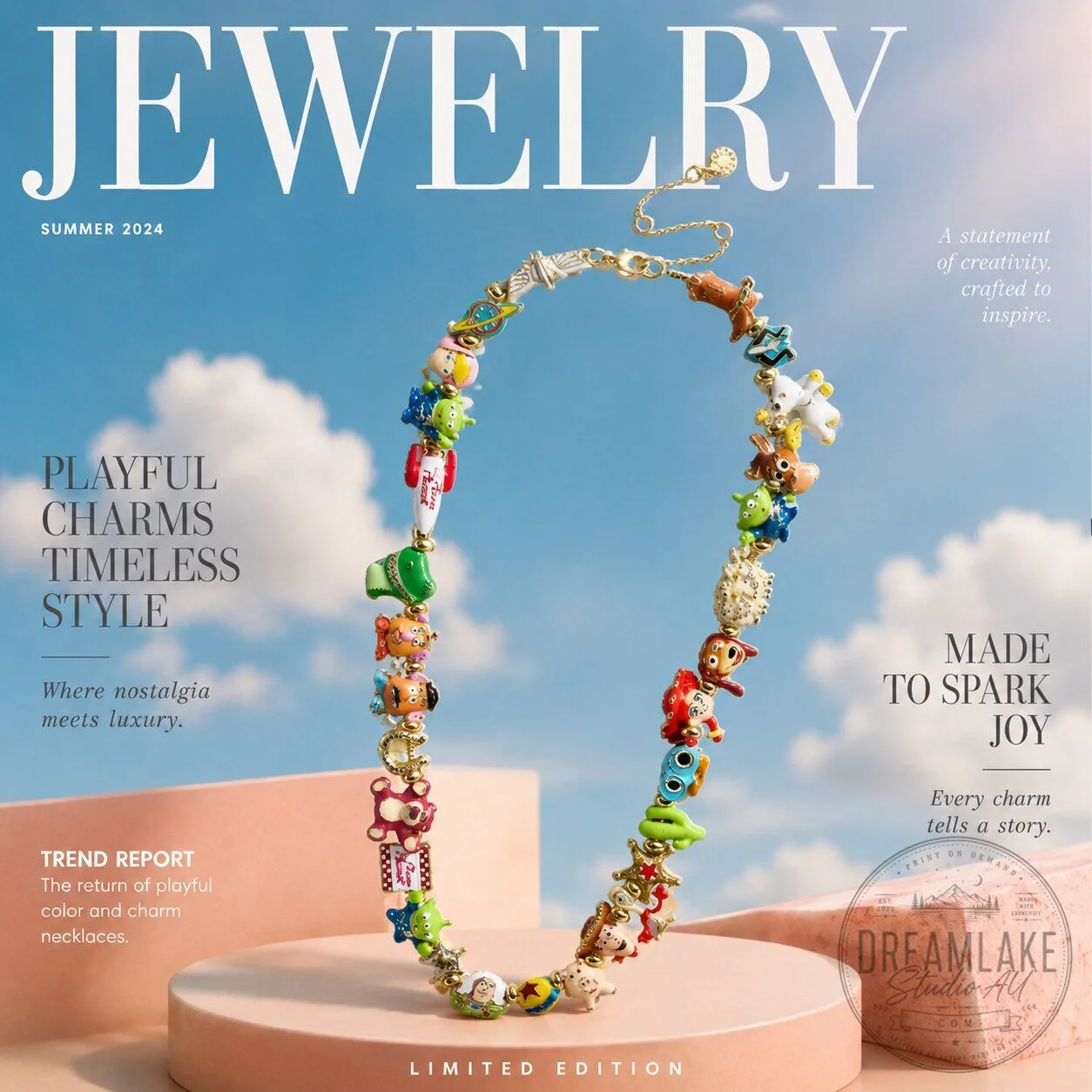 Disney Toy Story Statement Charm Necklace 9 Disney Toy Story Statement Charm Necklace
