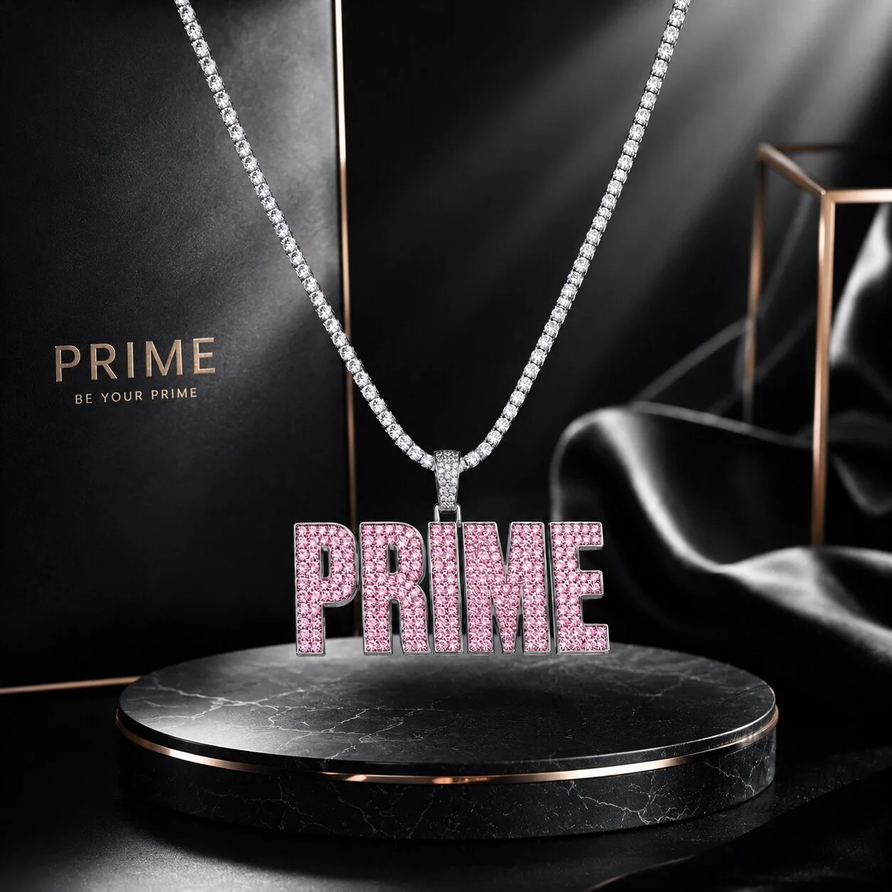 Pink Diamond PRIME Pendant Necklace