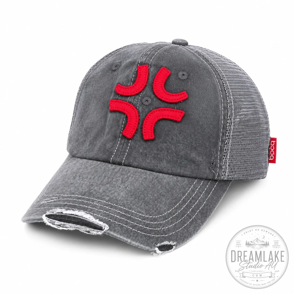 Angry Trucker Grey Hat 9 Angry Trucker Grey Hat