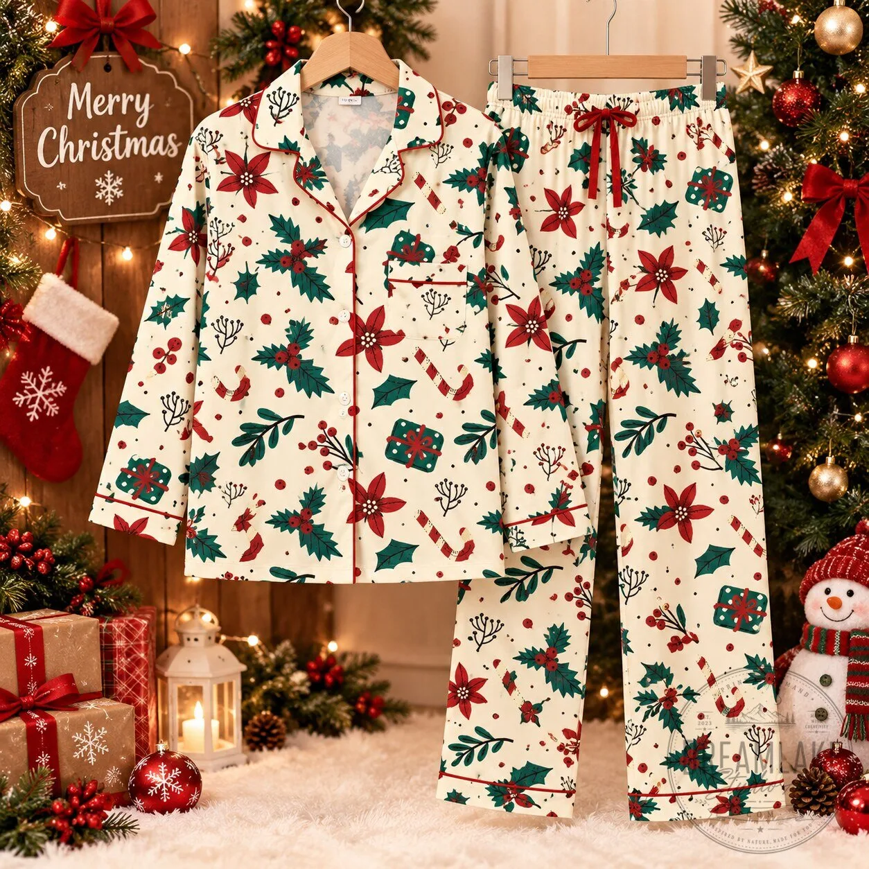 Little Sleepies Christmas Mistletoe 2026 Pajamas