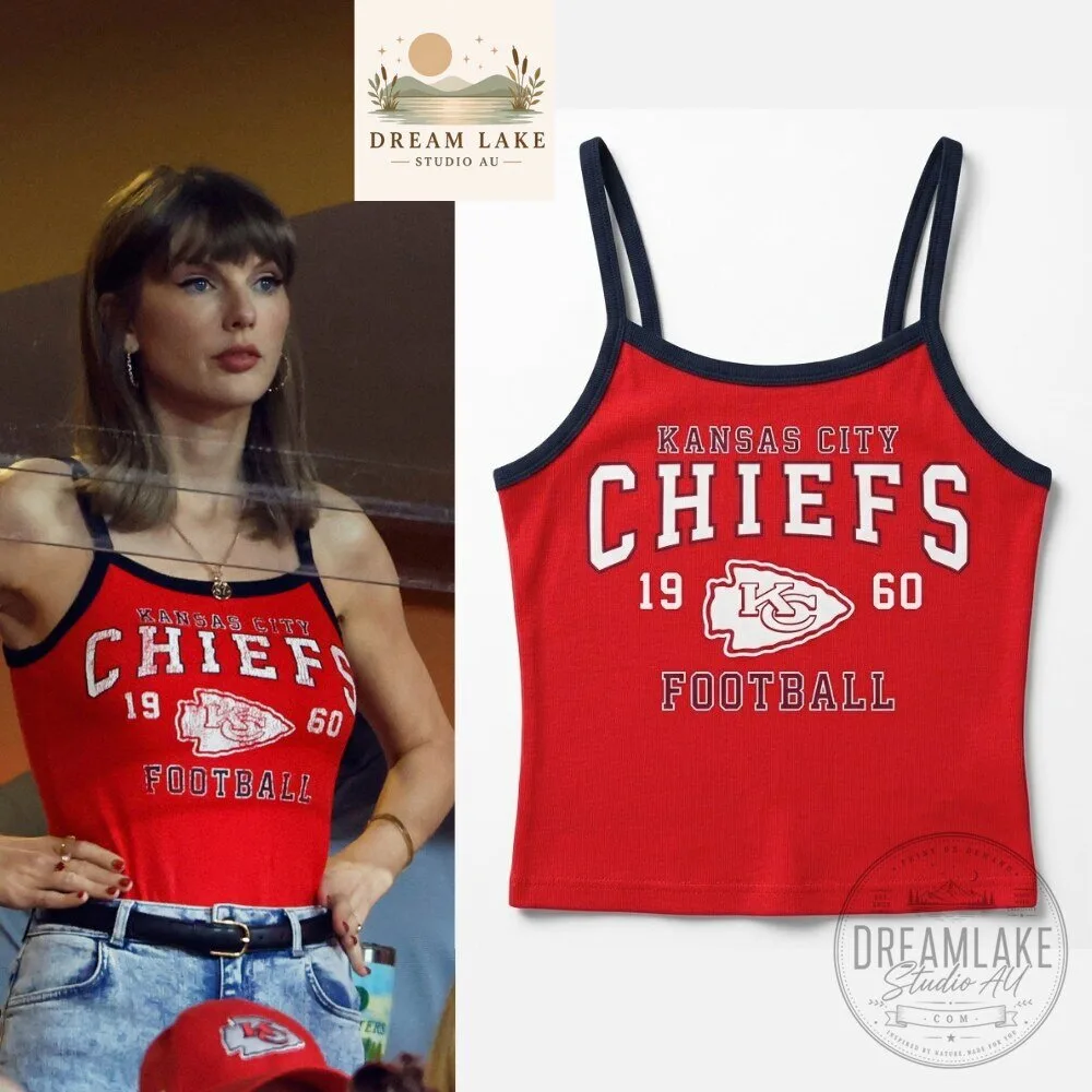Taylor Swift Kansas City Chiefs 1960 Vintage Tank Top