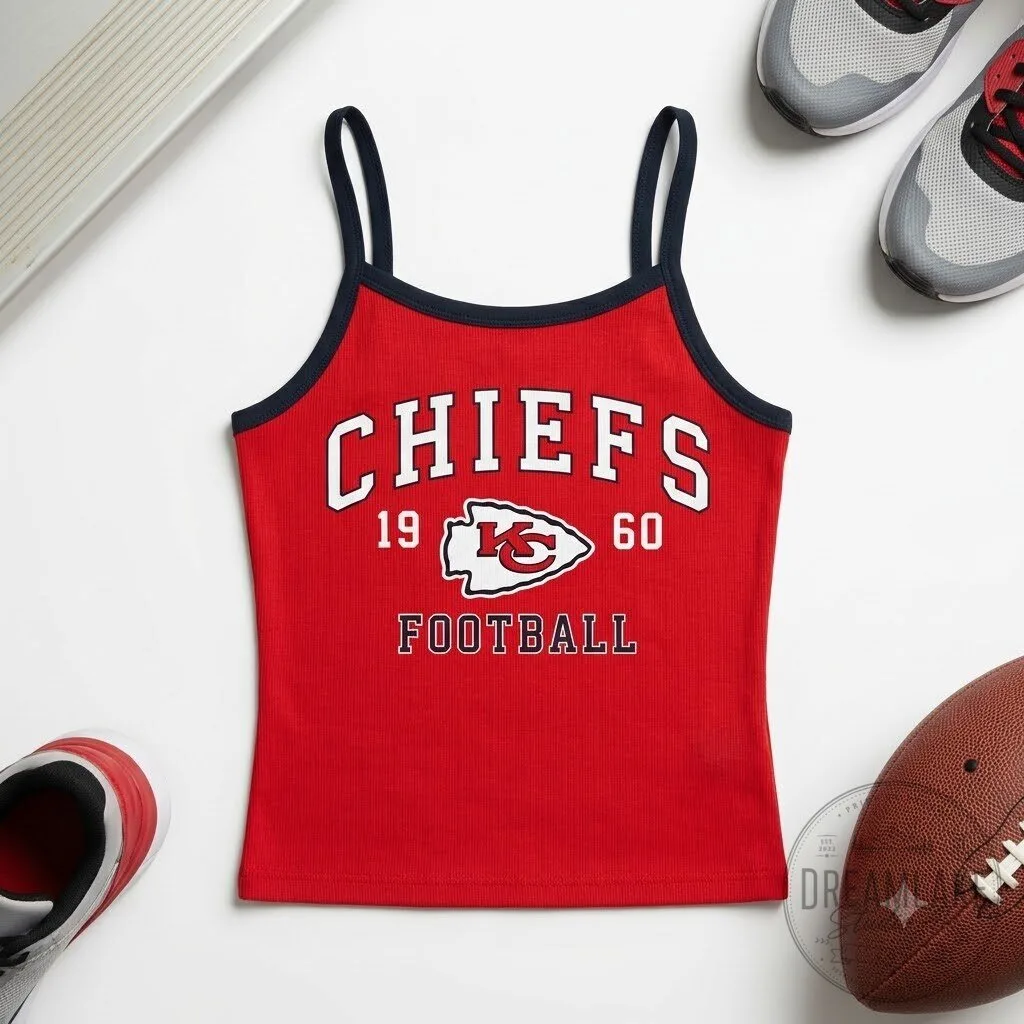 Taylor Swift Kansas City Chiefs 1960 Vintage Tank Top 11 Taylor Swift Kansas City Chiefs 1960 Vintage Tank Top