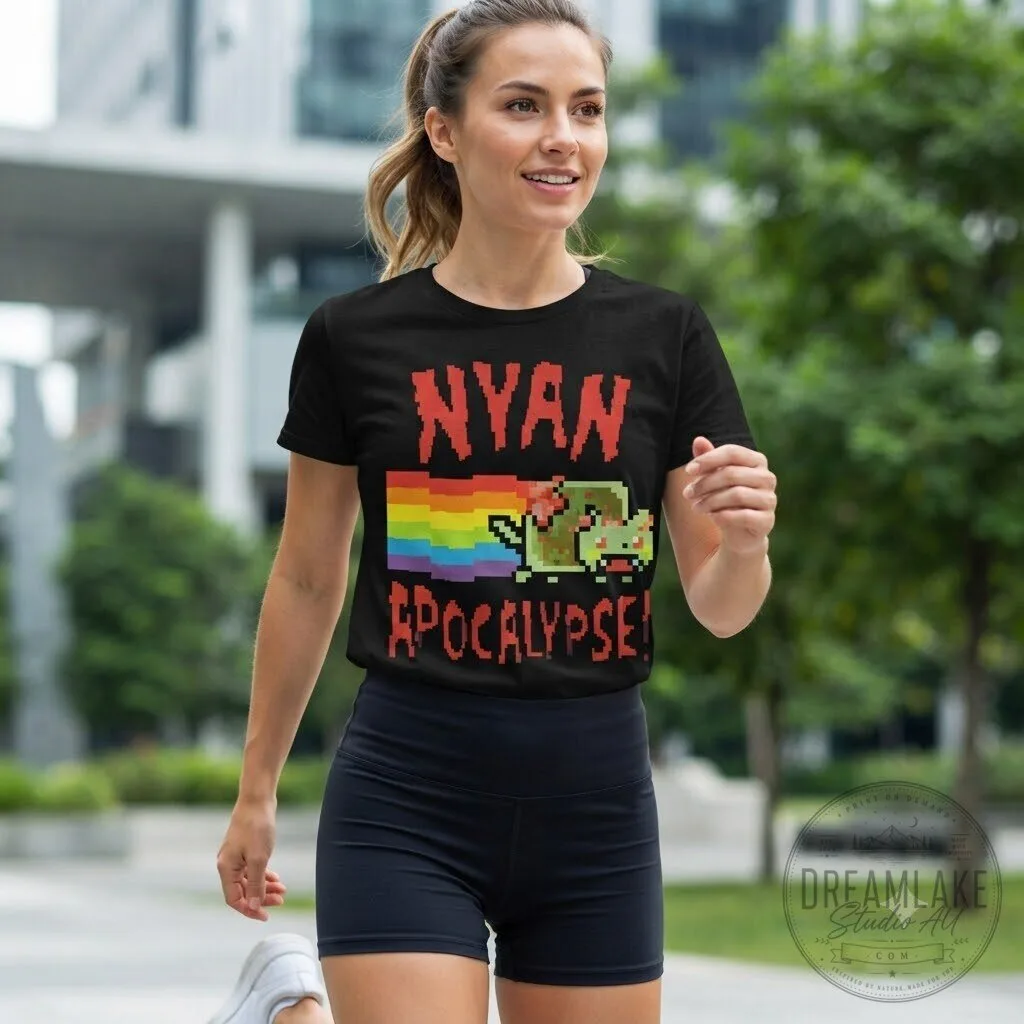 Nyan Apocalypse Zombie Cat Shirt 10 Nyan Apocalypse Zombie Cat Shirt