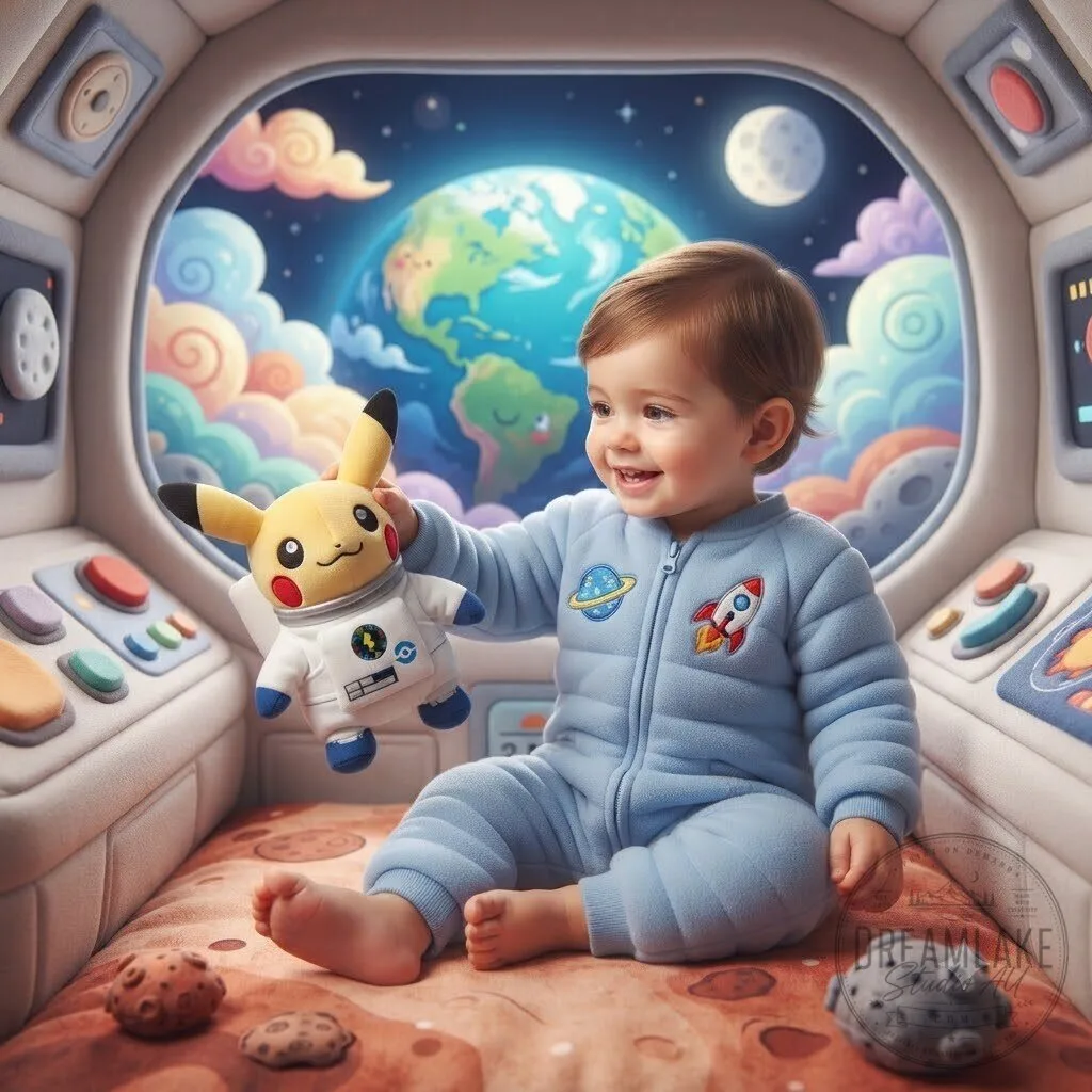 Pokemon Astronaut Pikachu Spacesuit Plush Toy 9 Pokemon Astronaut Pikachu Spacesuit Plush Toy