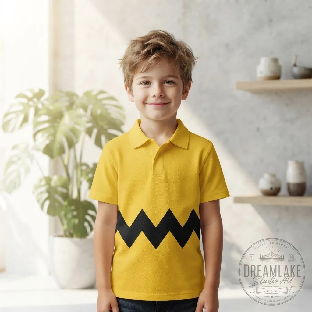 Charlie Brown Zig Zag Polo Shirt 10 Charlie Brown Zig Zag Polo Shirt