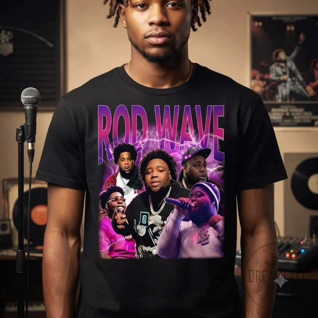 Rod Wave Vintage Bootleg Rap Shirt 9 Rod Wave Vintage Bootleg Rap Shirt