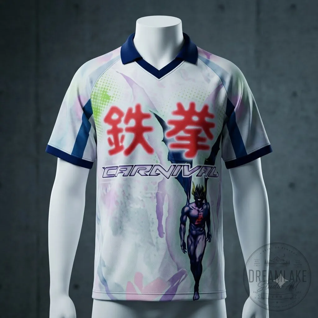 Tekken Carnival Anime Graphic Polo Shirt 8 Tekken Carnival Anime Graphic Polo Shirt