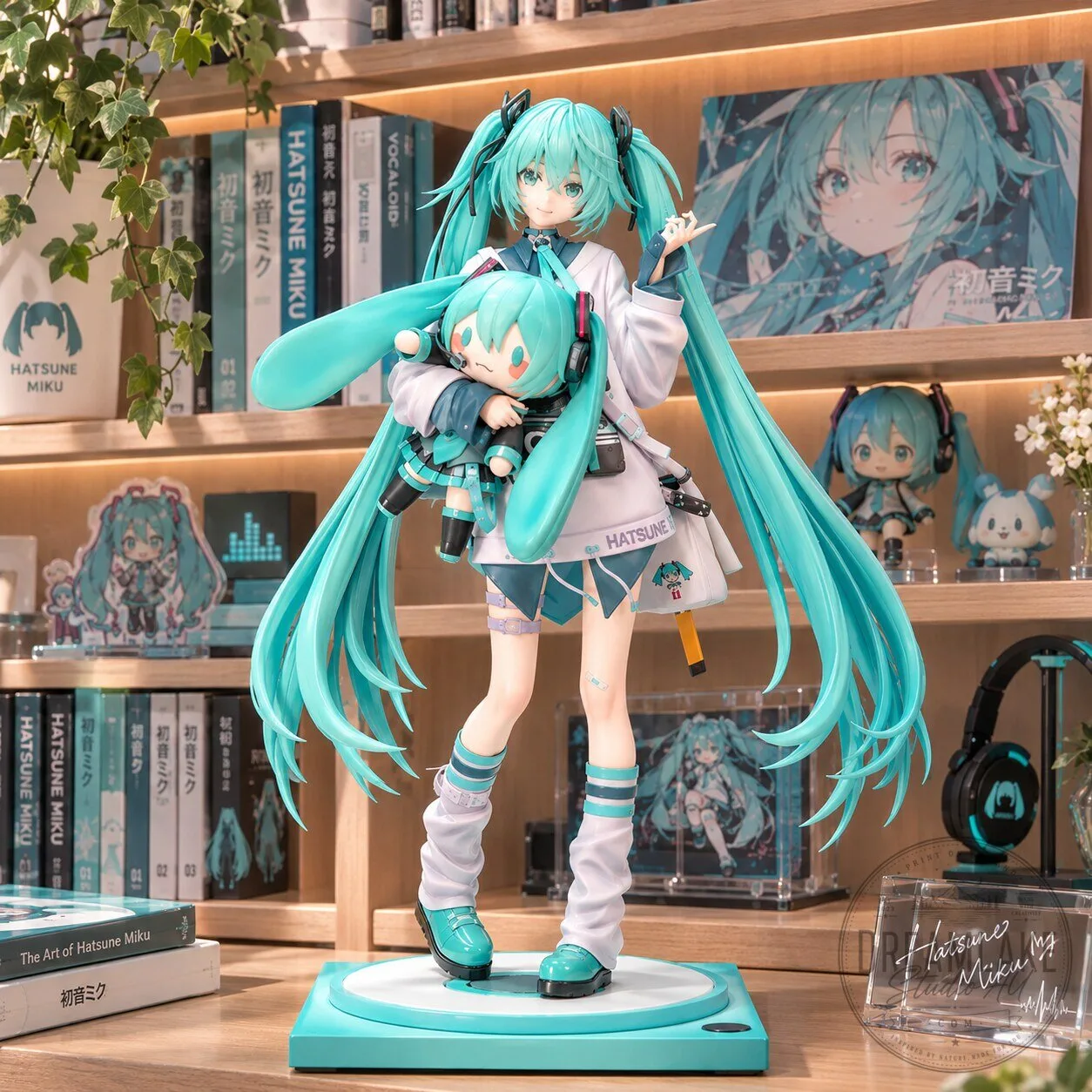 Hatsune Miku Anime Figure Vocaloid Collectible Statue Model
