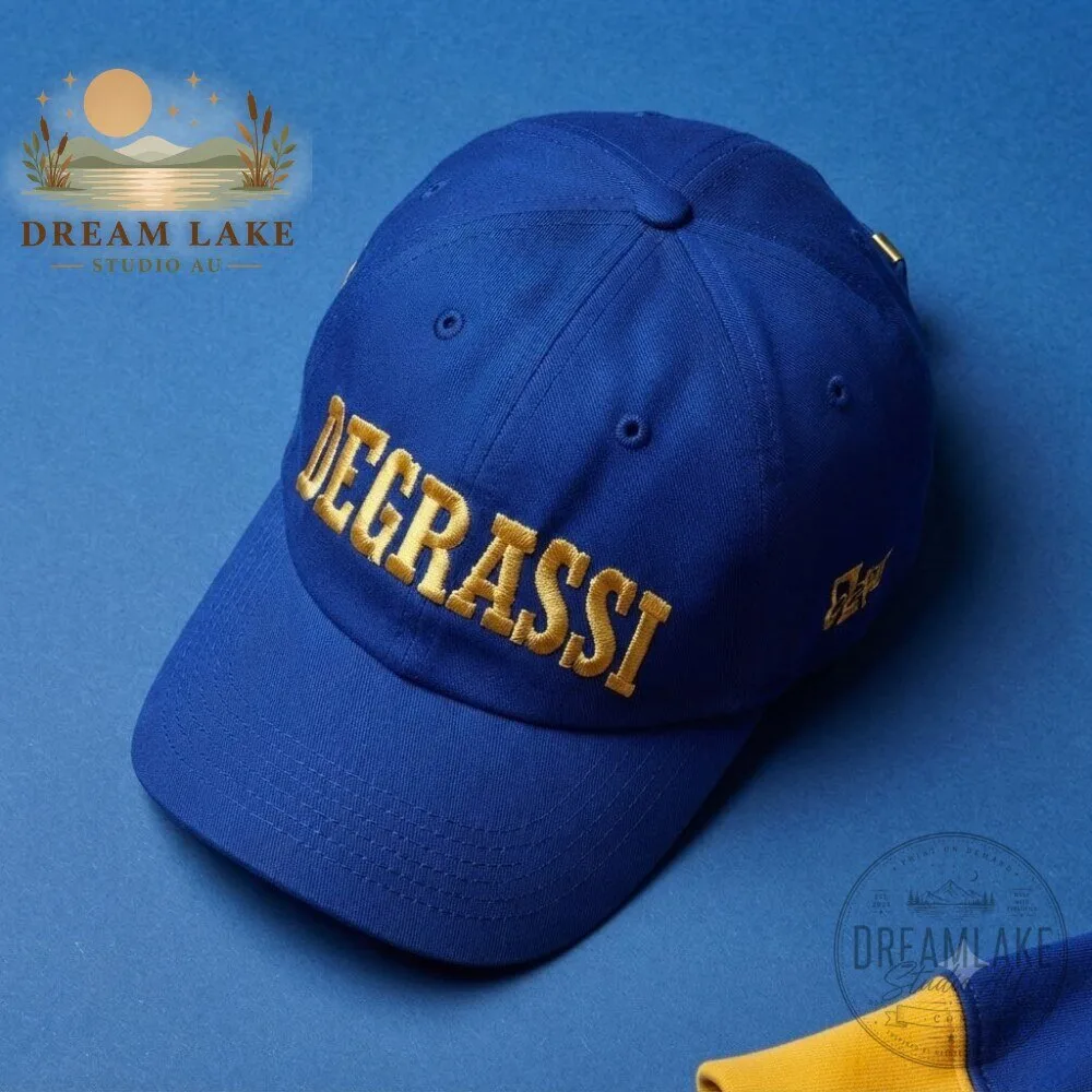 OVO x Degrassi CS Panthers Logo Royal Blue Hat