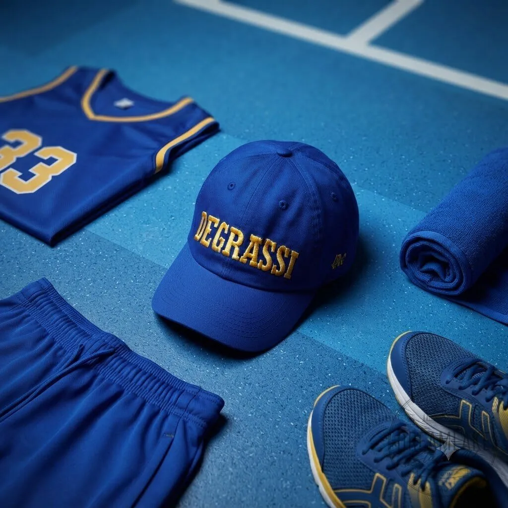 OVO x Degrassi CS Panthers Logo Royal Blue Hat 10 OVO x Degrassi CS Panthers Logo Royal Blue Hat