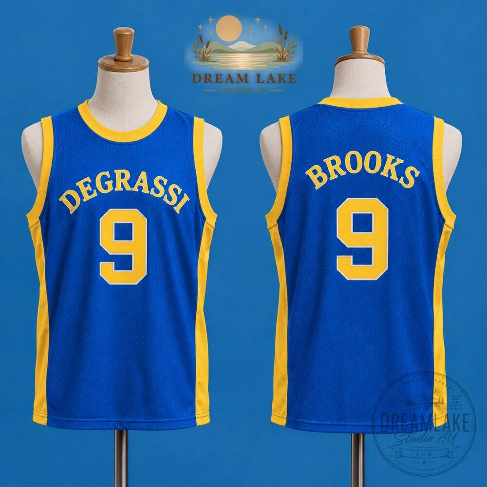 OVO x Degrassi Brooks Royal Blue Gold Tank Top