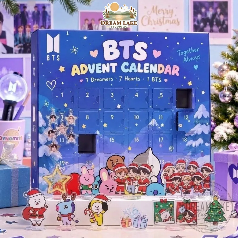 BTS x BT21 Advent Calendar 24 Days of Magic