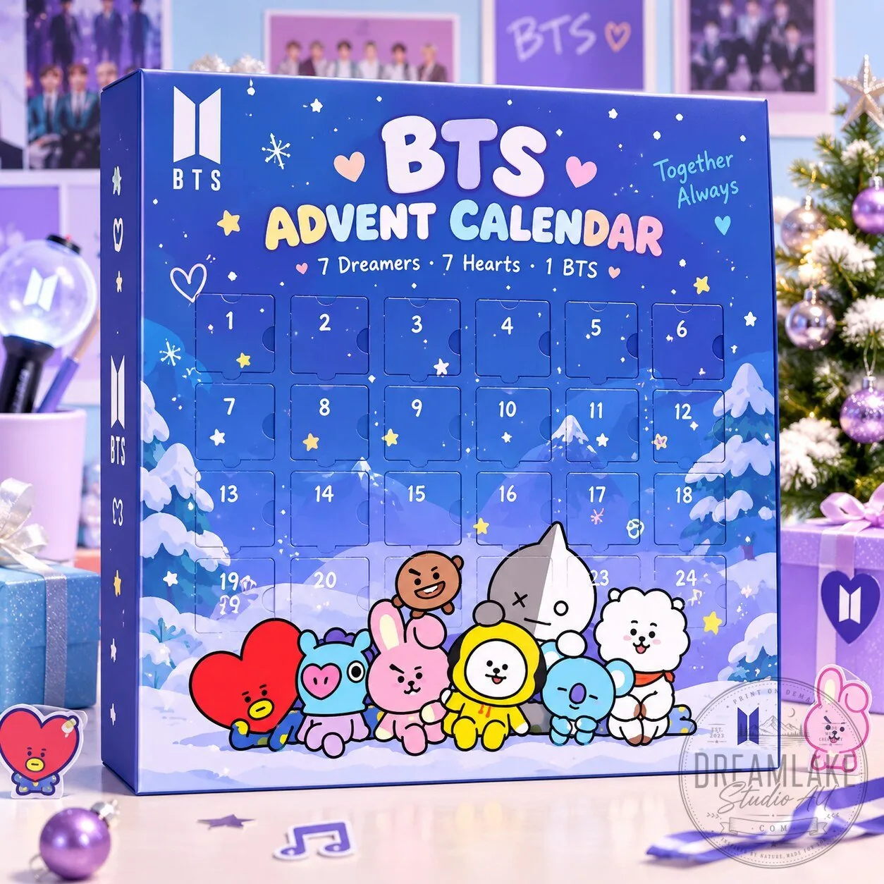 BTS x BT21 Advent Calendar 24 Days of Magic 9 BTS x BT21 Advent Calendar 24 Days of Magic