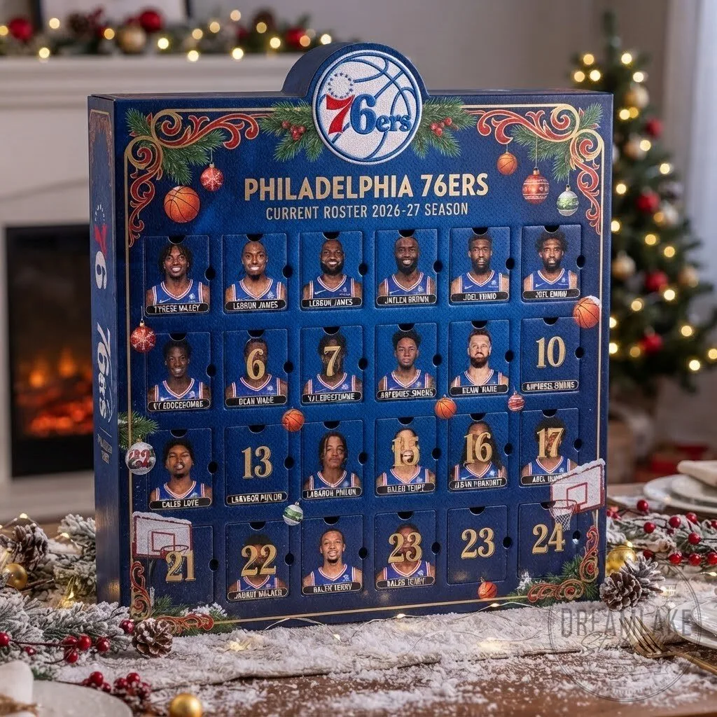 Philadelphia 76ers 2026-27 Season Advent Calendar 10 Philadelphia 76ers 2026-27 Season Advent Calendar