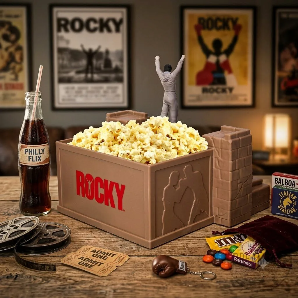 ROCKY 50th Anniversary 2026 Popcorn Bucket 10 ROCKY 50th Anniversary 2026 Popcorn Bucket