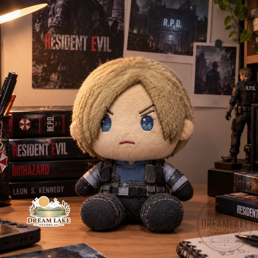 Resident Evil Leon S Kennedy Chibi Plush Toy 2026