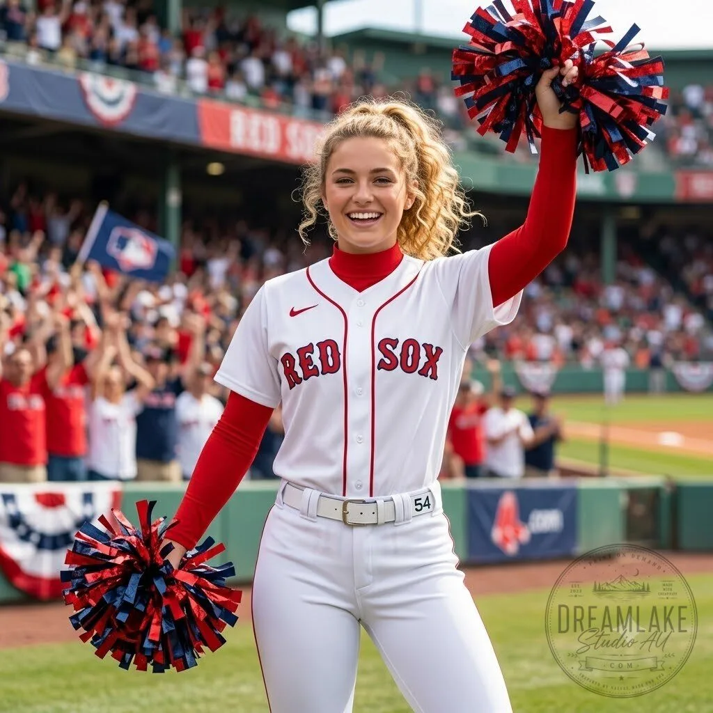 Boston Red Sox Custom White Home Baseball Jersey 10 Boston Red Sox Custom White Home Baseball Jersey