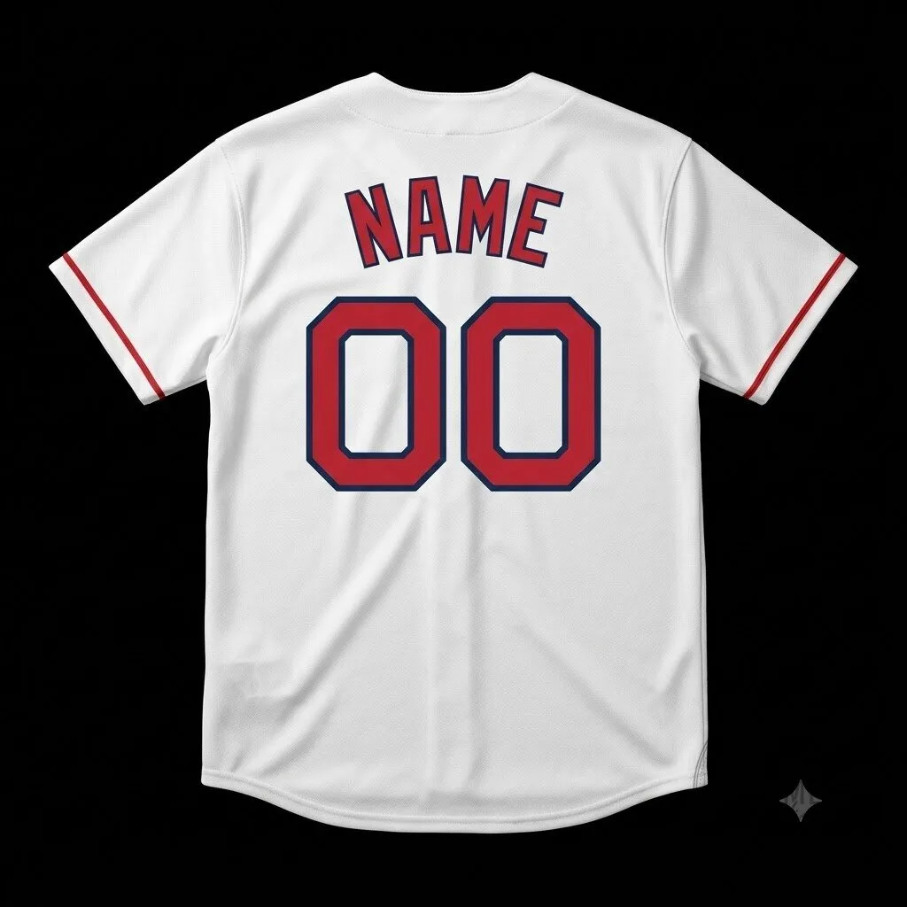 Boston Red Sox Custom White Home Baseball Jersey 13 Boston Red Sox Custom White Home Baseball Jersey