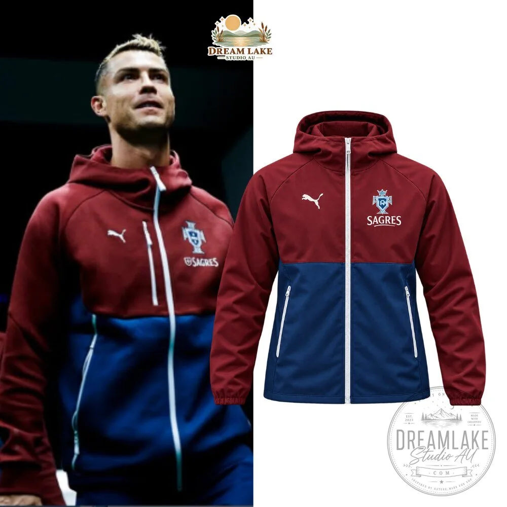 Cristiano Ronaldo Puma Portugal Full Zip Hoodie 2026