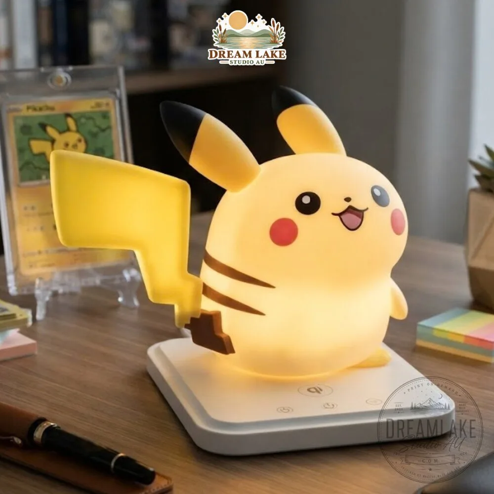 Pikachu Lil Chunky LED Night Light & Bedside Lamp