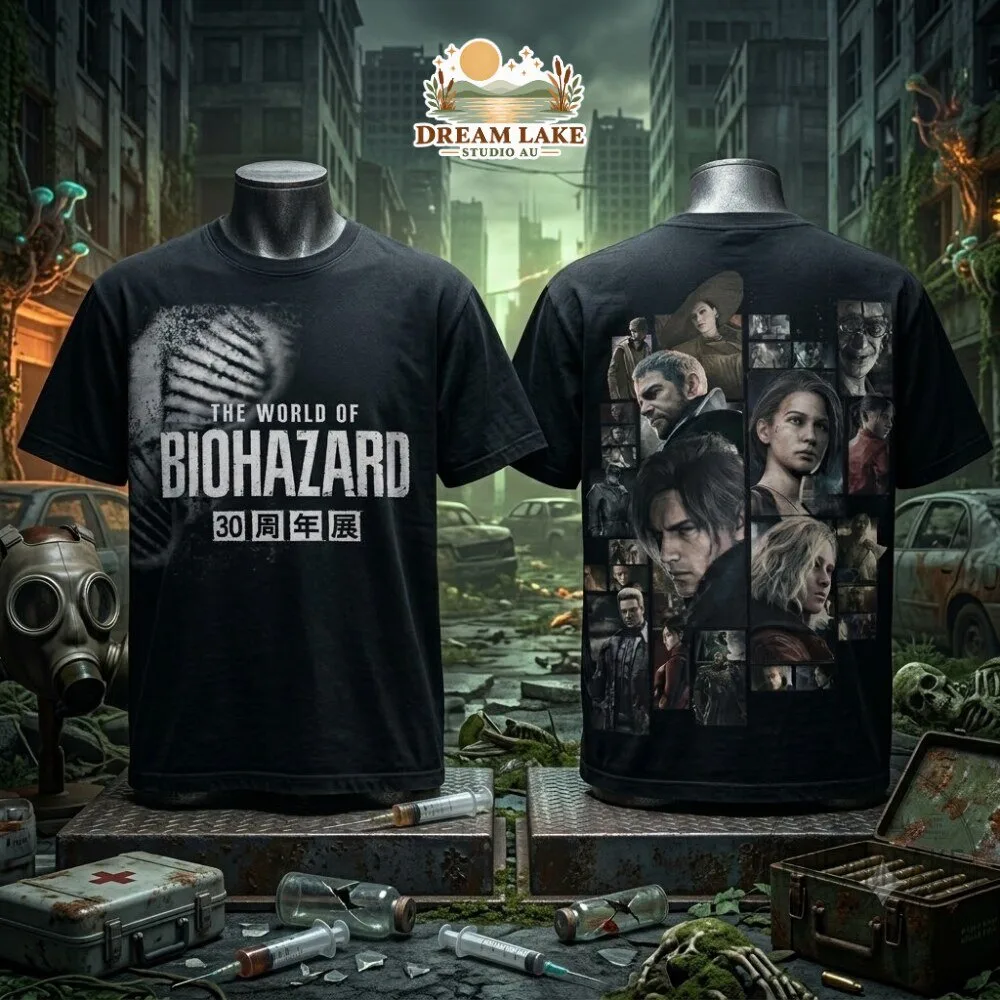 THE WORLD OF BIOHAZARD 30th Anniversary Exhibition Shirt