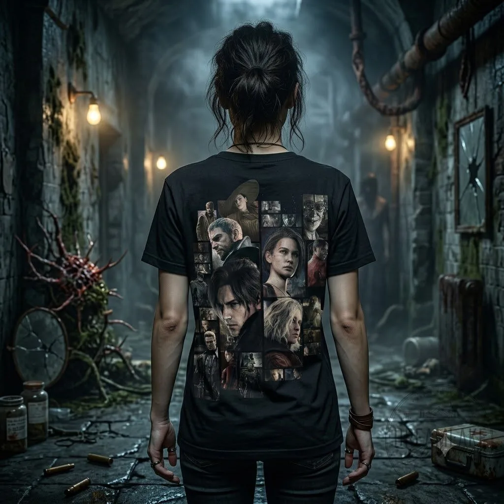 THE WORLD OF BIOHAZARD 30th Anniversary Exhibition Shirt 11 THE WORLD OF BIOHAZARD 30th Anniversary Exhibition Shirt