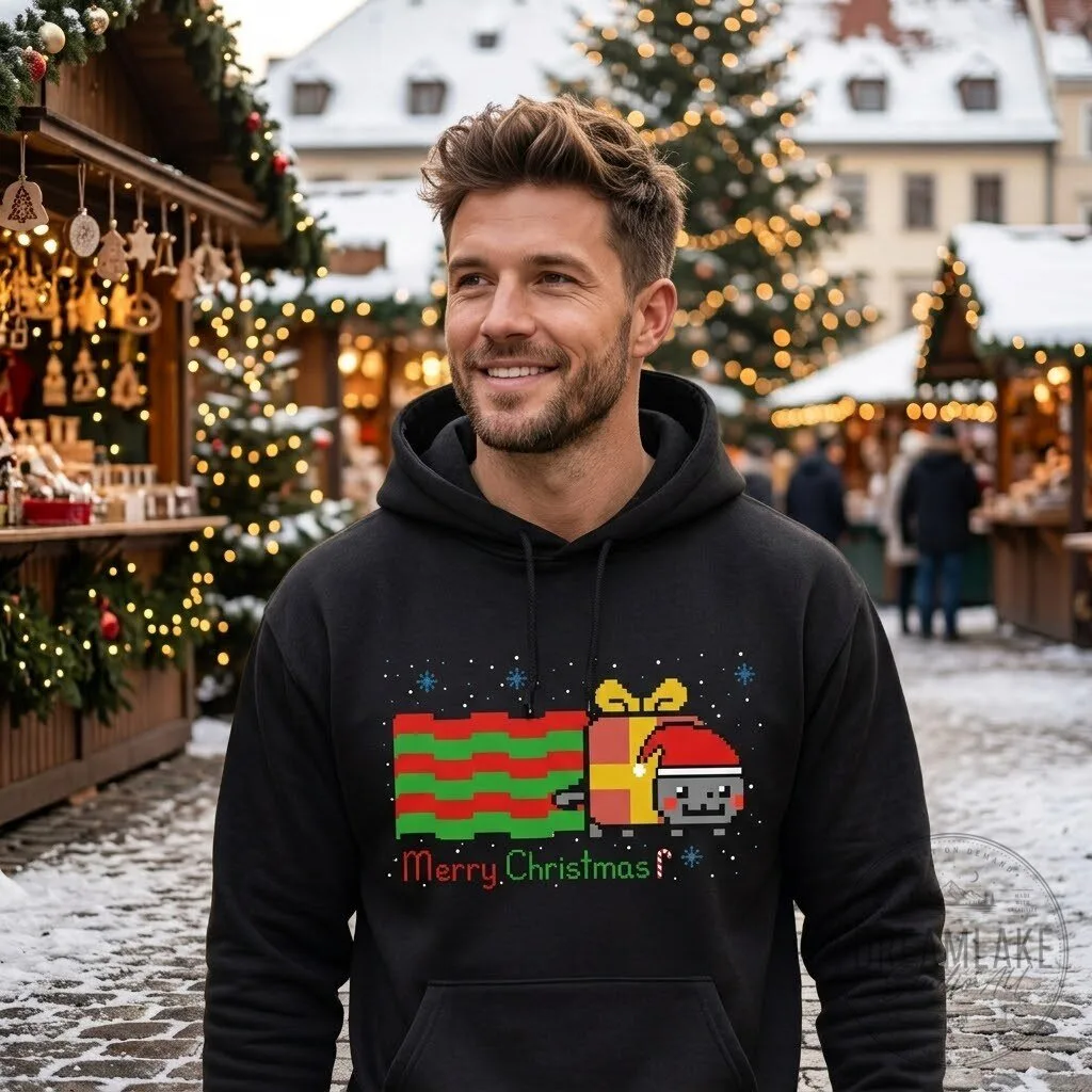 Nyan Cat Merry Christmas Holiday Hoodie 9 Nyan Cat Merry Christmas Holiday Hoodie