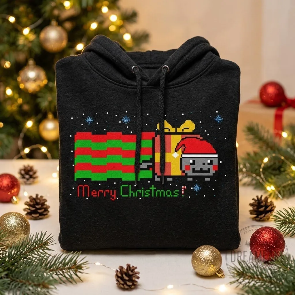Nyan Cat Merry Christmas Holiday Hoodie 10 Nyan Cat Merry Christmas Holiday Hoodie