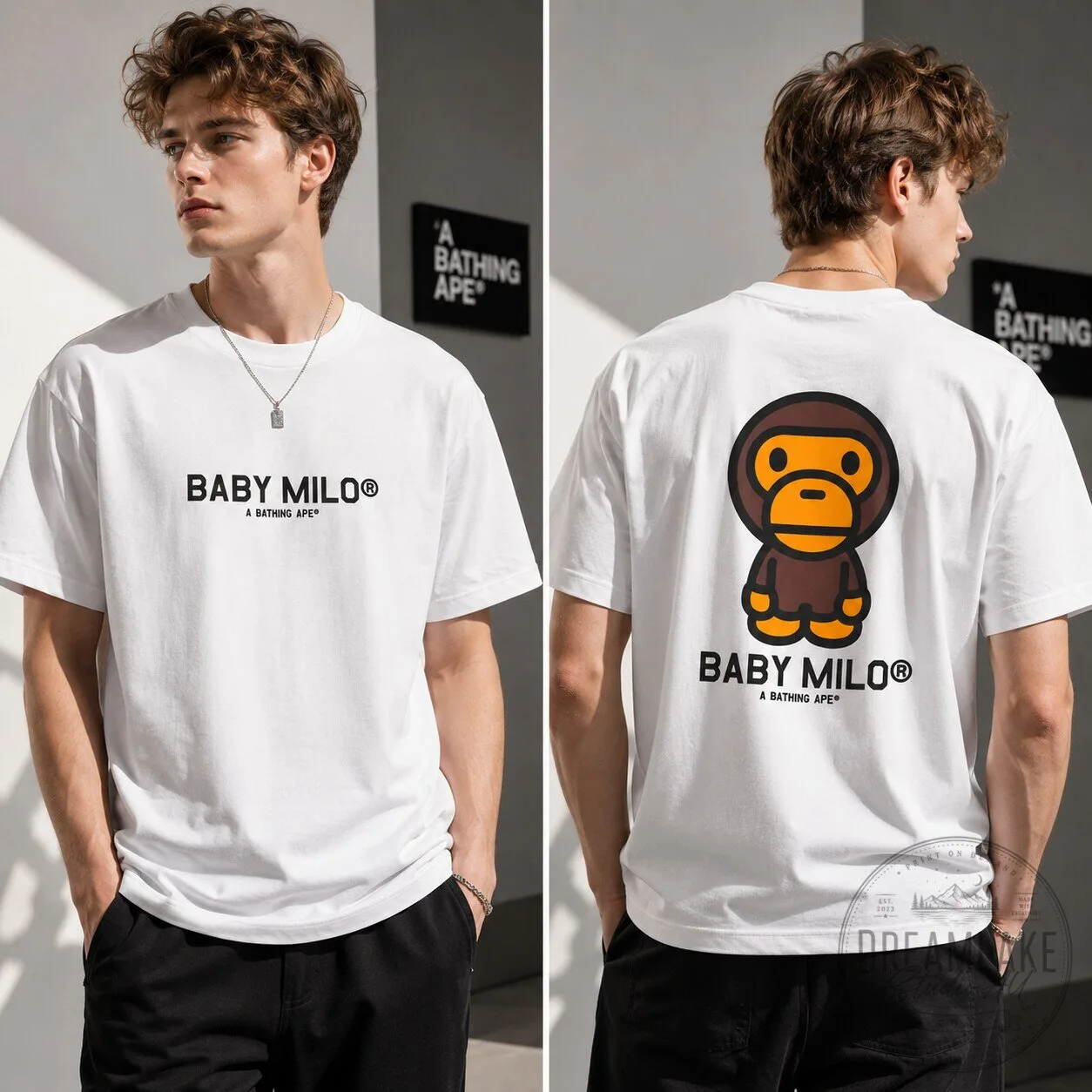 Baby Milo White T-Shirt 9 Baby Milo White T-Shirt