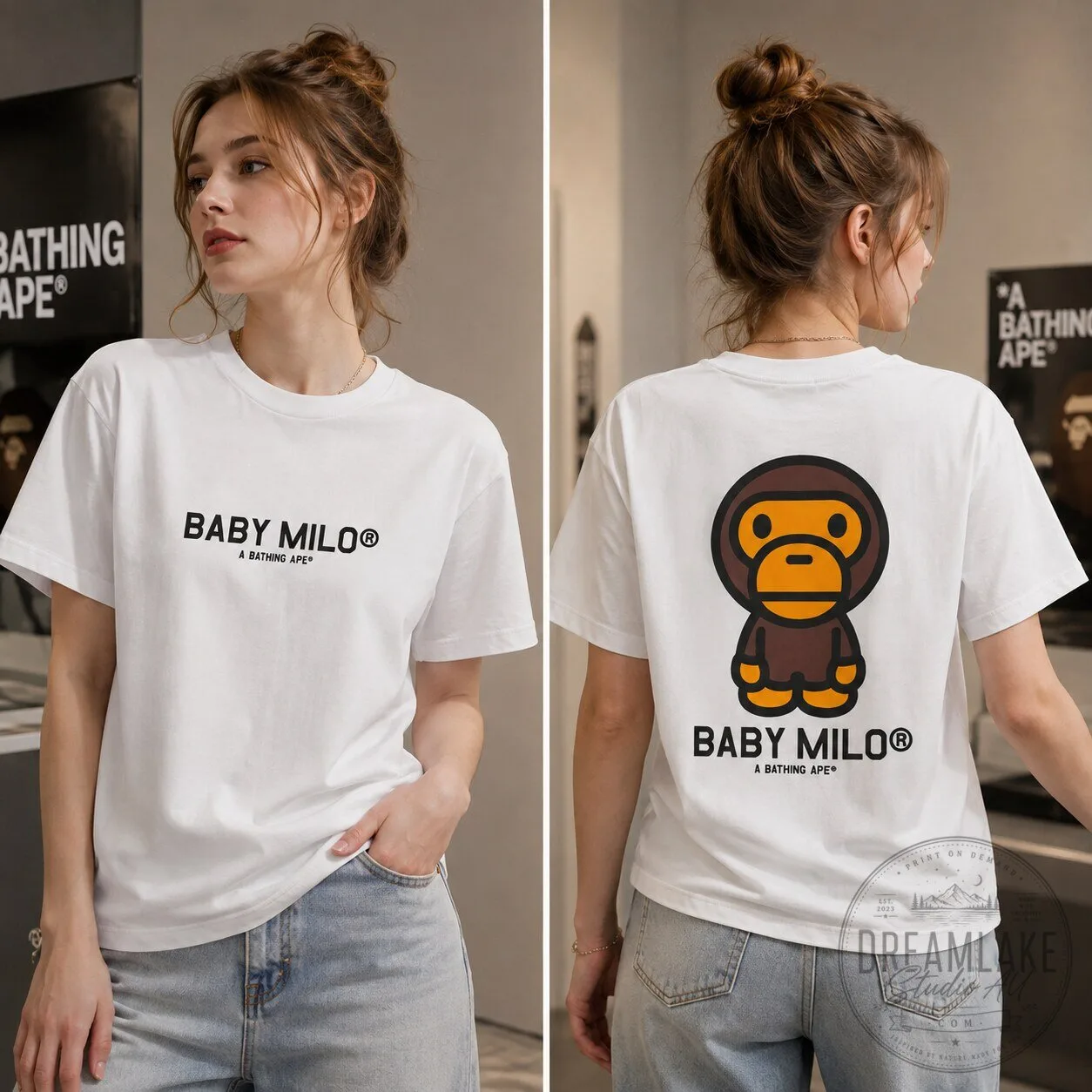 Baby Milo White T-Shirt 11 Baby Milo White T-Shirt