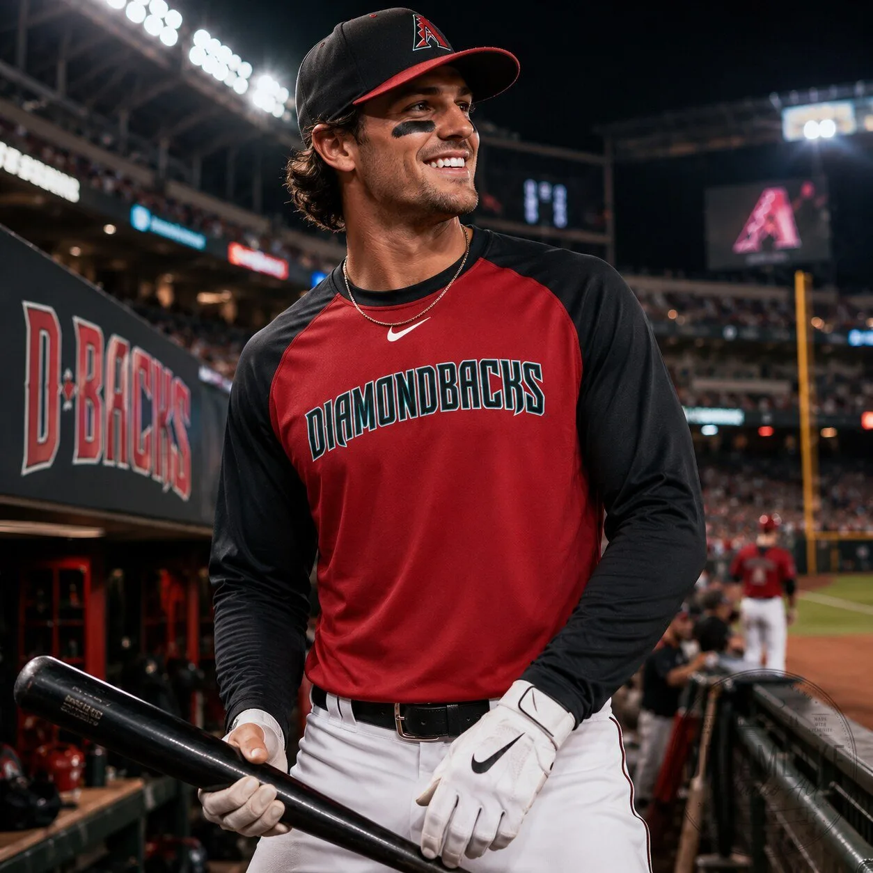 Nike Arizona Diamondbacks MLB Long Sleeve Shirt 9 Nike Arizona Diamondbacks MLB Long Sleeve Shirt