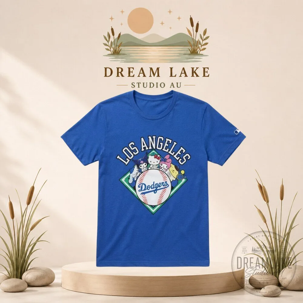 Sanrio Hello Kitty Los Angeles Dodgers MLB Shirt