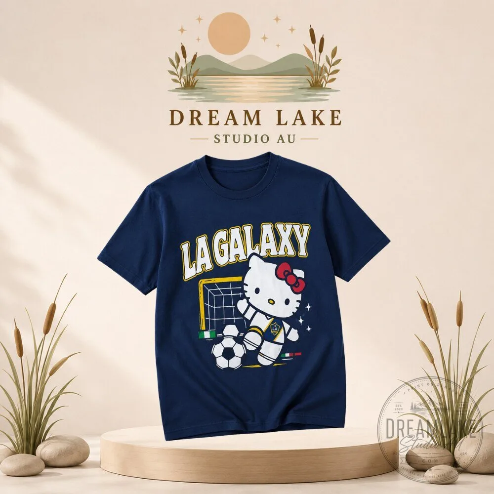 Sanrio Hello Kitty LA Galaxy MLS Soccer Shirt