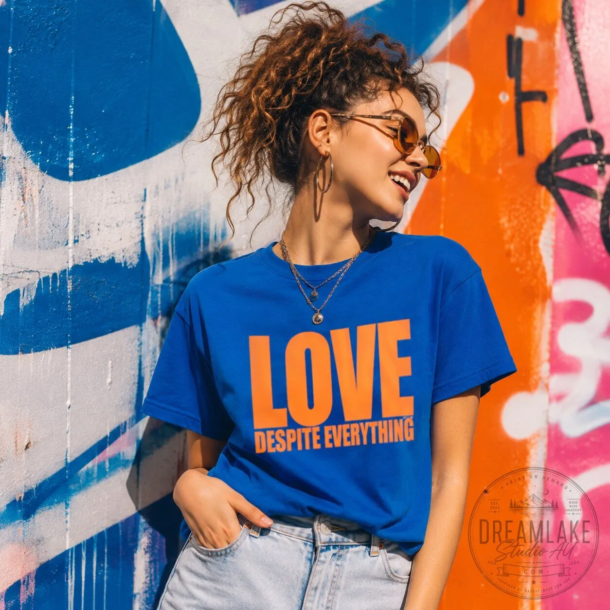 Love Despite Everything Inspirational T-Shirt 8 Love Despite Everything Inspirational T-Shirt