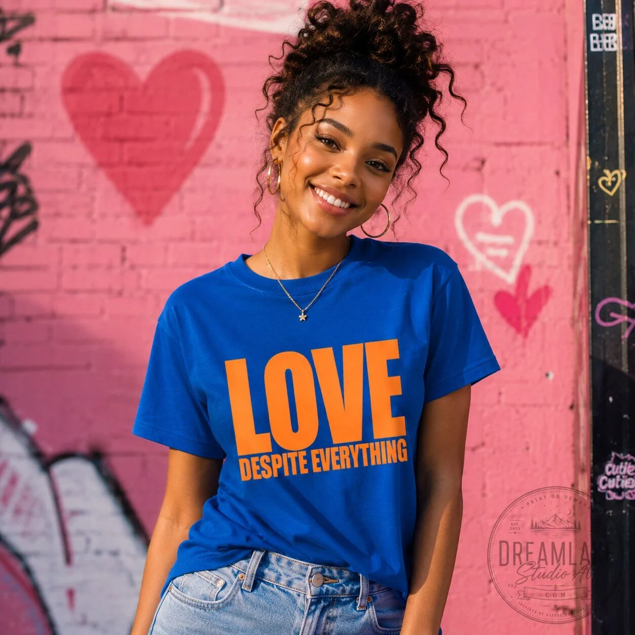 Love Despite Everything Inspirational T-Shirt 9 Love Despite Everything Inspirational T-Shirt