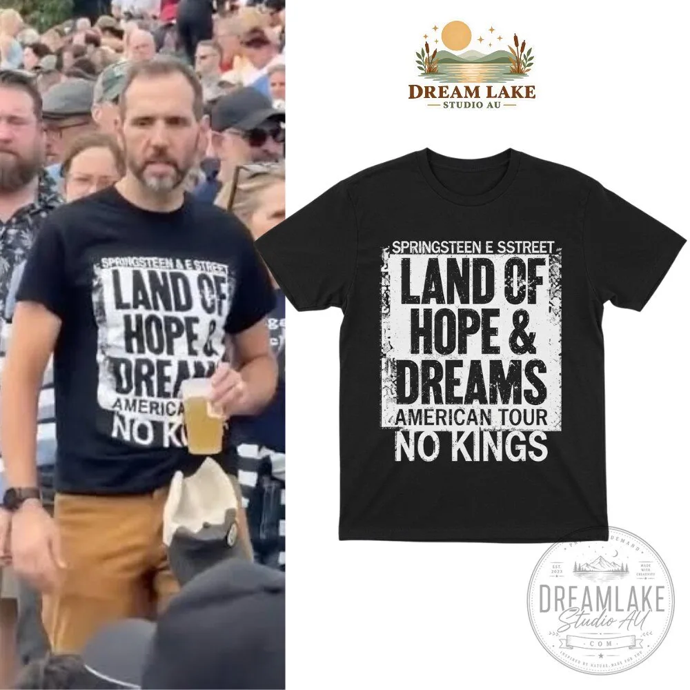 Jack Smith Land Of Hope And Dreams American Tour No Kings T-Shirt 9 Jack Smith Land Of Hope And Dreams American Tour No Kings T-Shirt