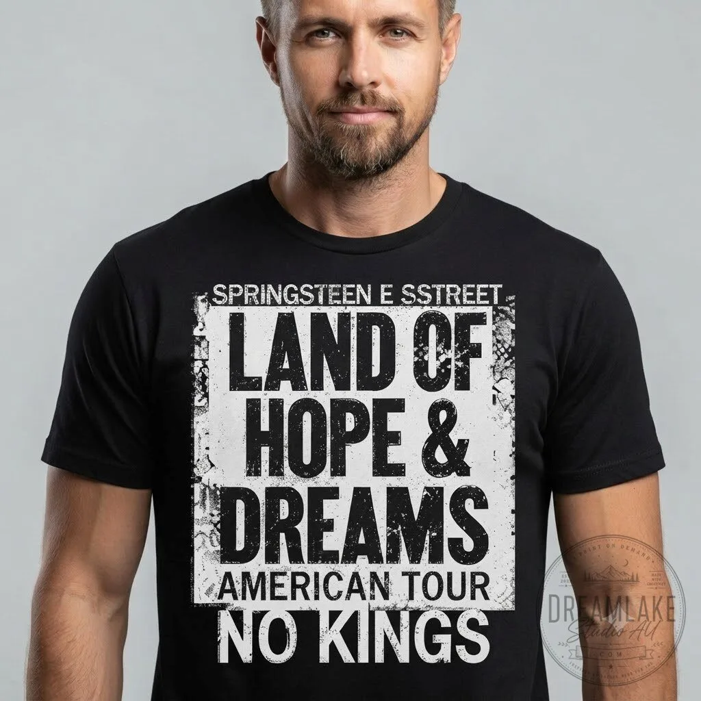 Jack Smith Land Of Hope And Dreams American Tour No Kings T-Shirt 10 Jack Smith Land Of Hope And Dreams American Tour No Kings T-Shirt