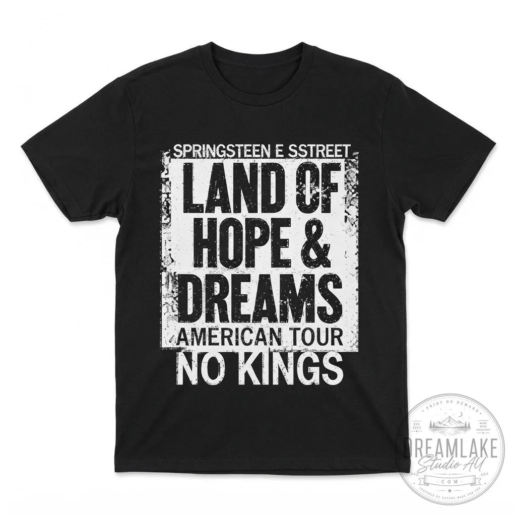 Jack Smith Land Of Hope And Dreams American Tour No Kings T-Shirt 11 Jack Smith Land Of Hope And Dreams American Tour No Kings T-Shirt