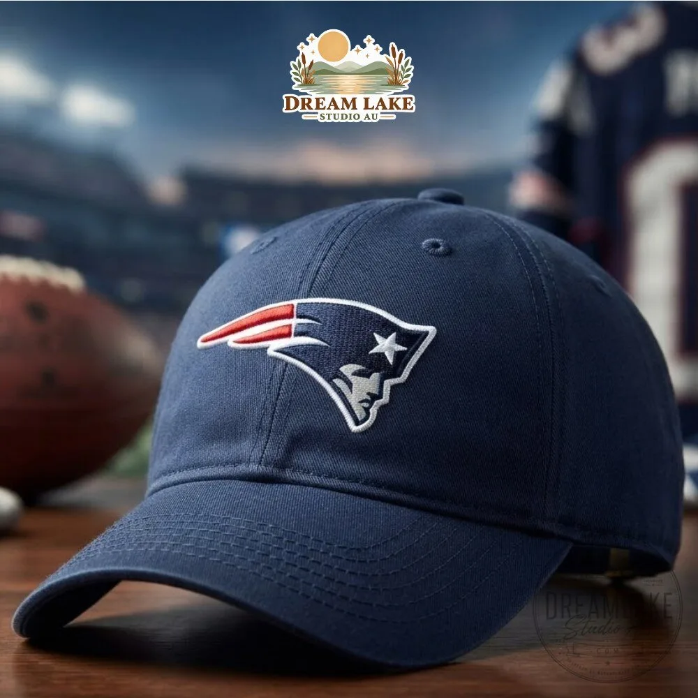 New England Patriots Navy Blue Baseball Cap 7 New England Patriots Navy Blue Baseball Cap