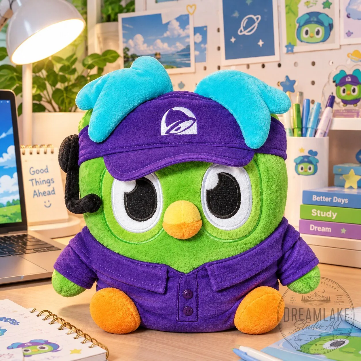 Duolingo Taco Bell Employee Plush Toy 10 Duolingo Taco Bell Employee Plush Toy