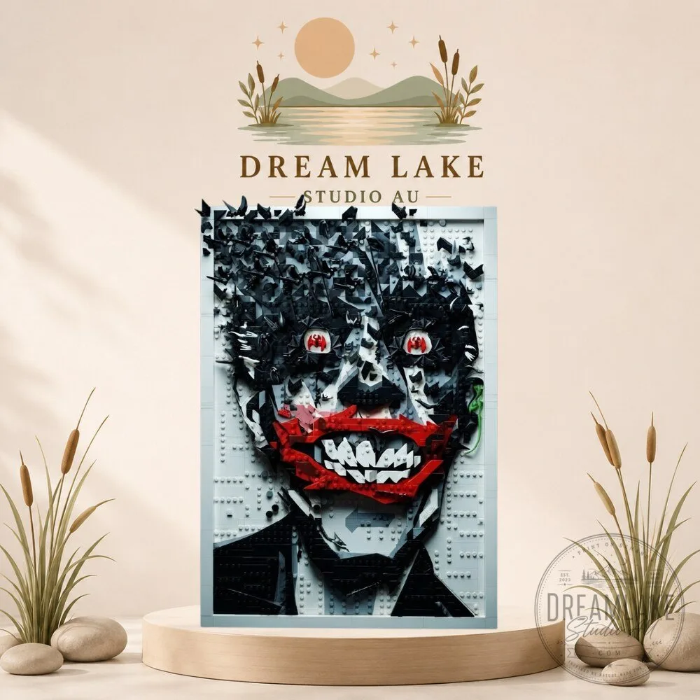 LEGO The Joker Brick Art Mosaic Building Block Set