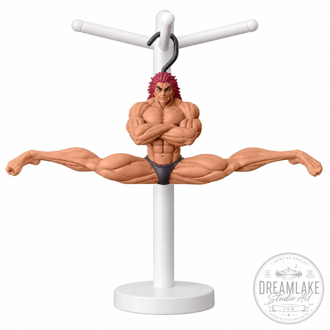 Baki Yujiro Hanma Clothes Hanger Statue 10 Baki Yujiro Hanma Clothes Hanger Statue