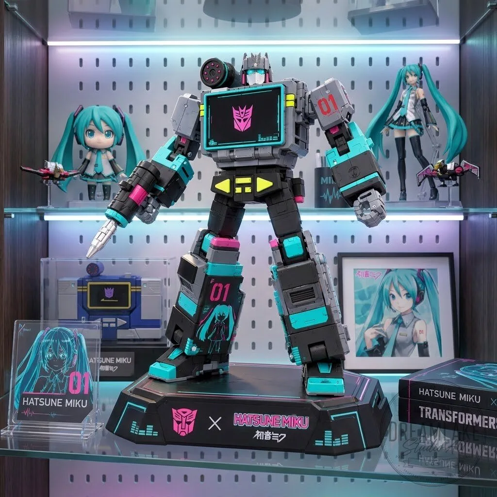 Transformers x Hatsune Miku Soundwave Action Figure 9 Transformers x Hatsune Miku Soundwave Action Figure