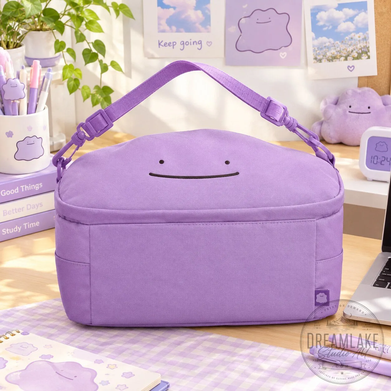 Pokemon Ditto Purple Makeup Bag 9 Pokemon Ditto Purple Makeup Bag