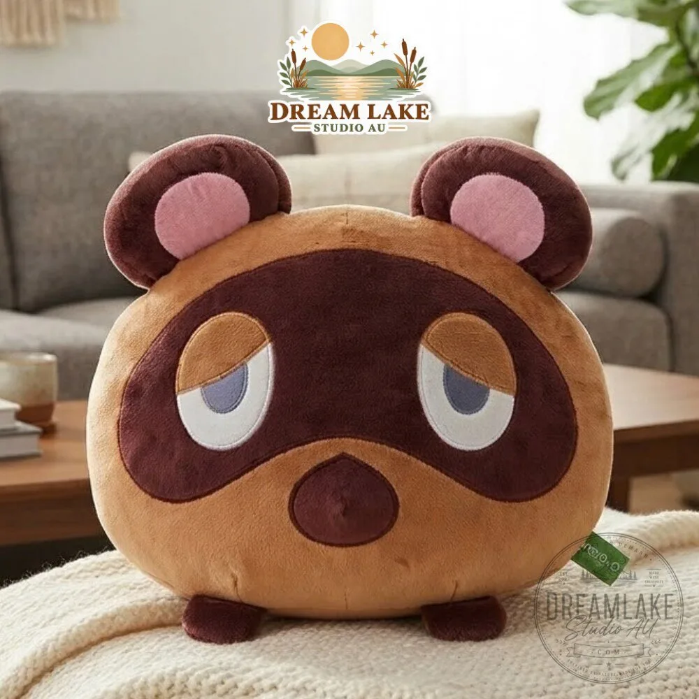 Animal Crossing Tom Nook Tanuki Plush Pillow