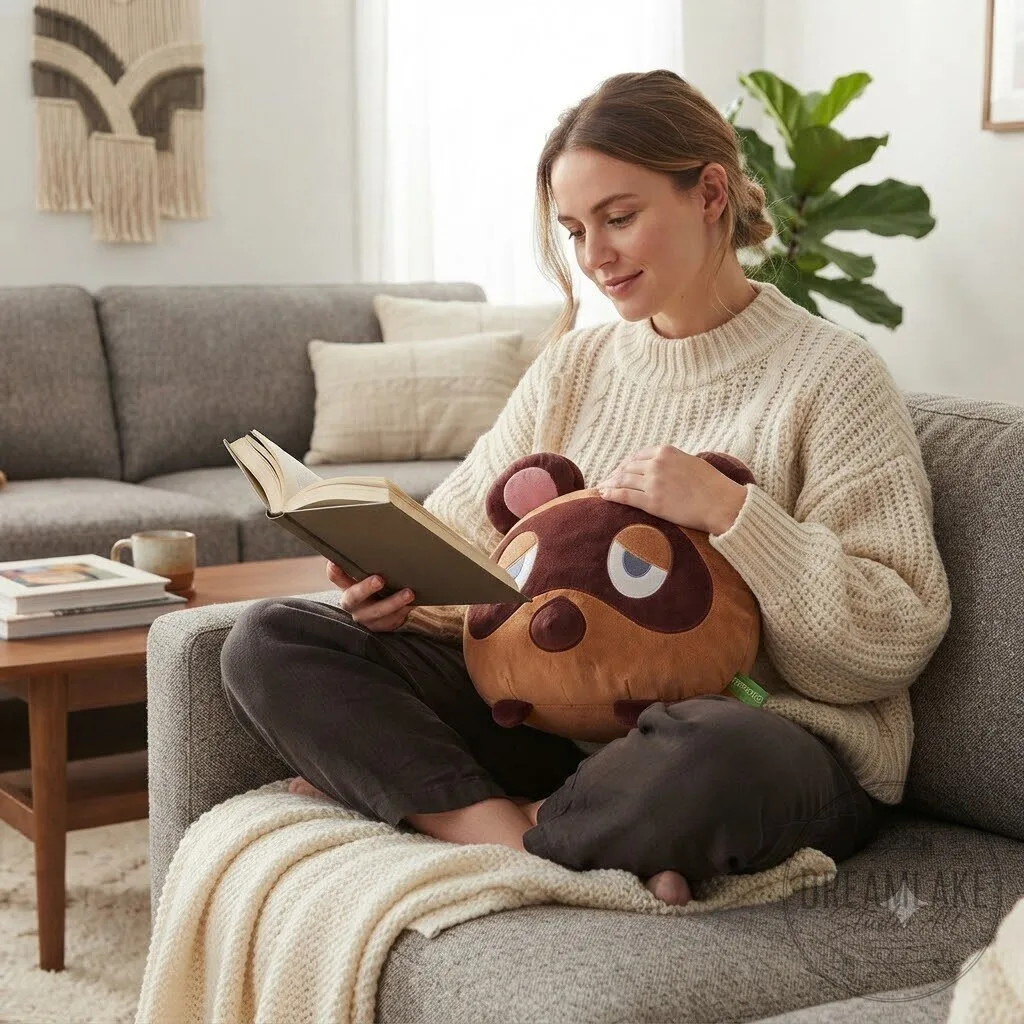 Animal Crossing Tom Nook Tanuki Plush Pillow 8 Animal Crossing Tom Nook Tanuki Plush Pillow