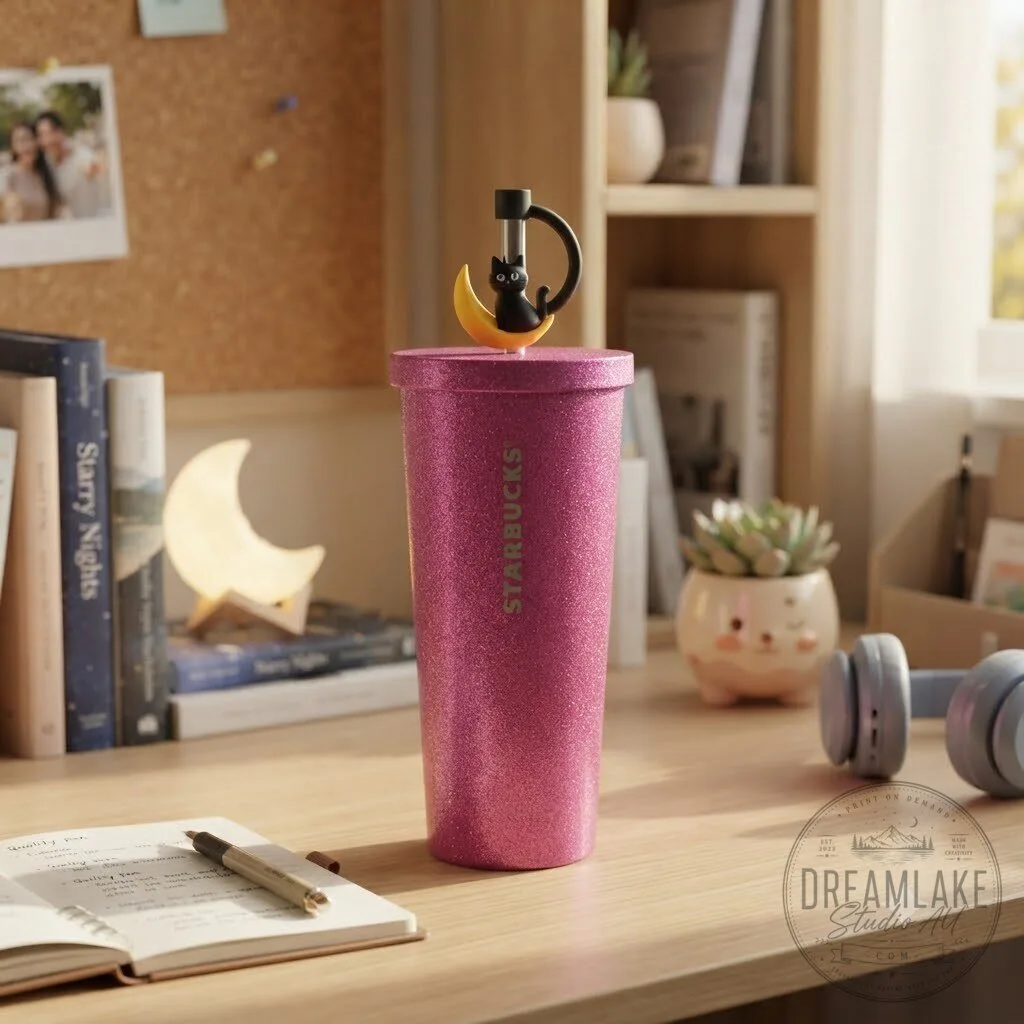 Starbucks 26 Years Of Halloween Goods Black Cat And Crescent Moon Tumbler 8 Starbucks 26 Years Of Halloween Goods Black Cat And Crescent Moon Tumbler