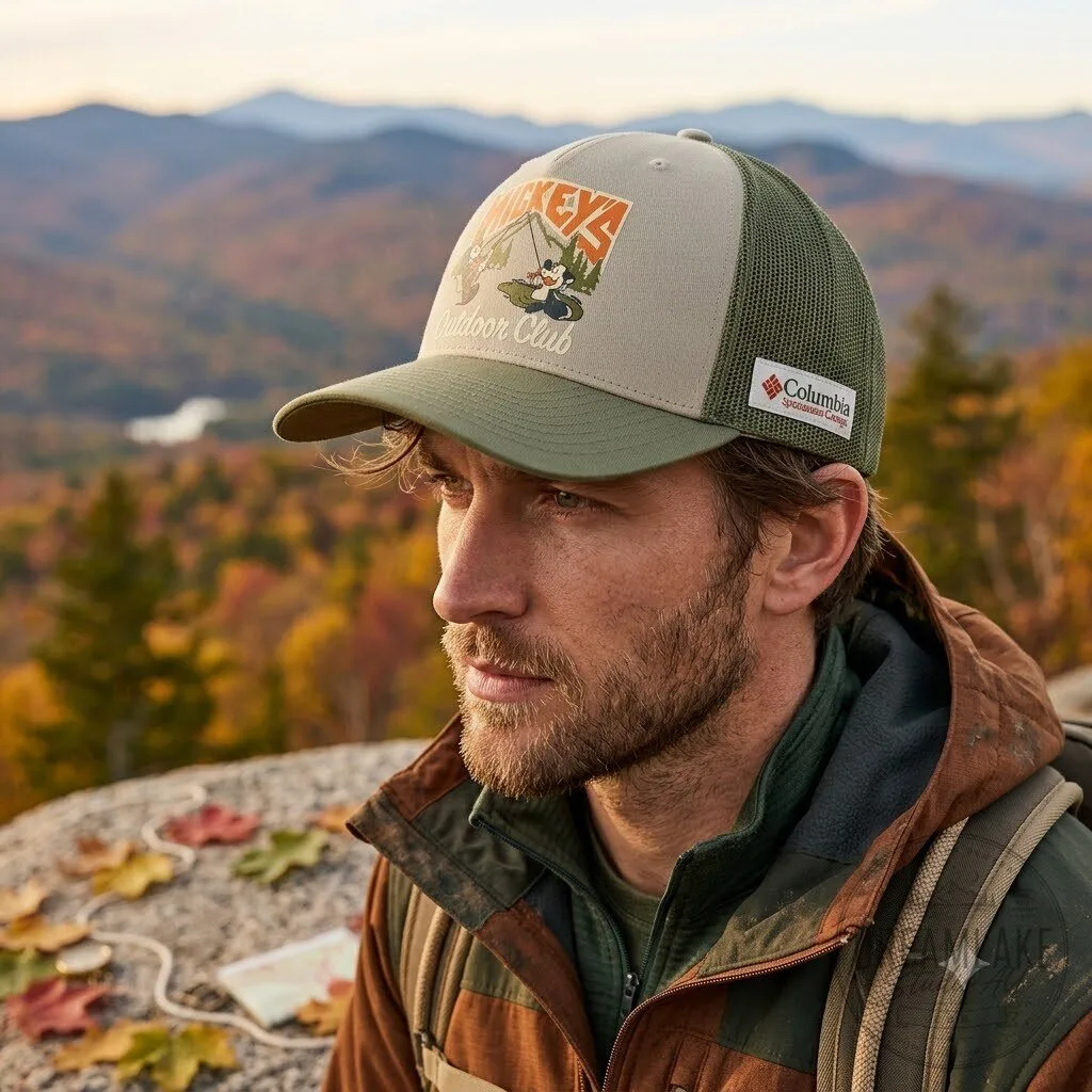 Mickeys Outdoor Club Trucker Hat 8 Mickeys Outdoor Club Trucker Hat