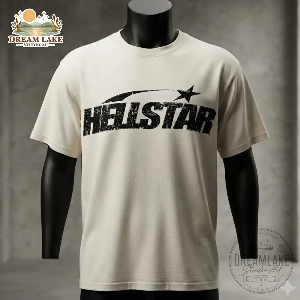 "Stylish Sports Apparel: Discover Trendy Shirts, Hats, and Hoodies" 21 Hellstar Vintage Logo Shirt
