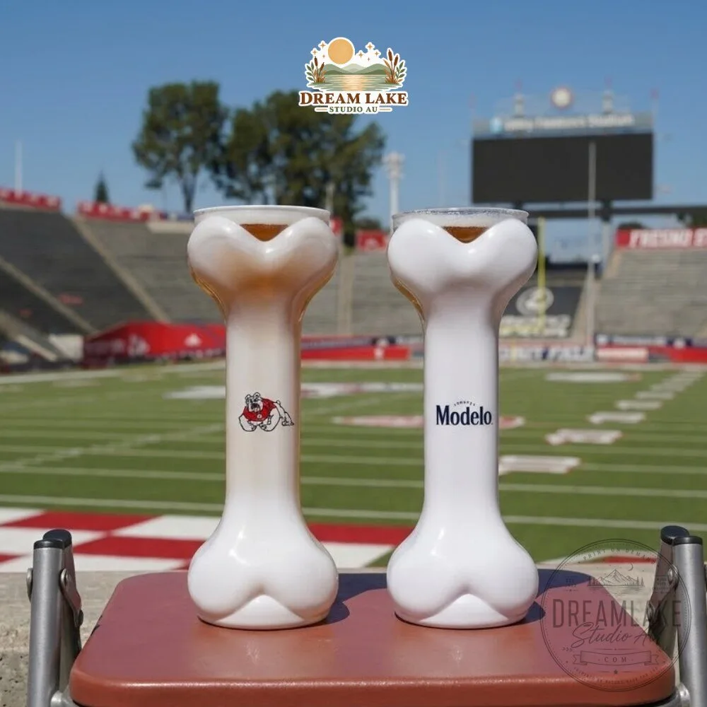 Fresno State Bulldogs Bone Shaped Beer